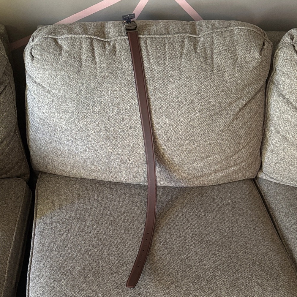Brown/ Black Reversible Leather Belt